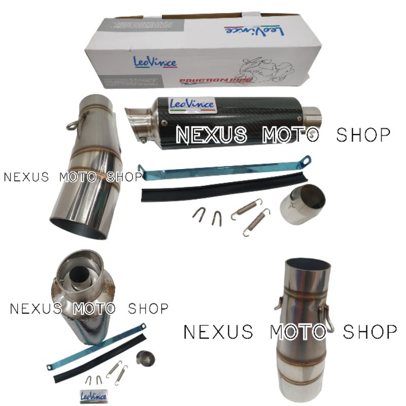 silencer leovince gp corsa ninja250fi injeksi knalpot leovince gp Z250
