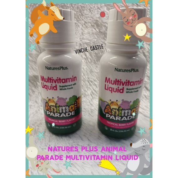 ANIMAL PARADE LIQUID IMPORT 236ML  MULTIVITAMIN ANAK