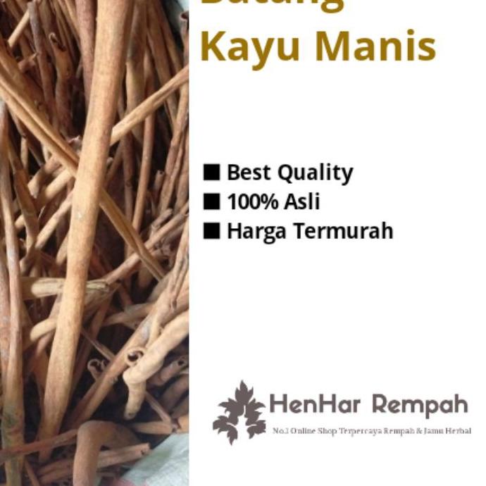 

10.10 Terlaris [500 gram] Kayu Manis / Cinnamon Stick 