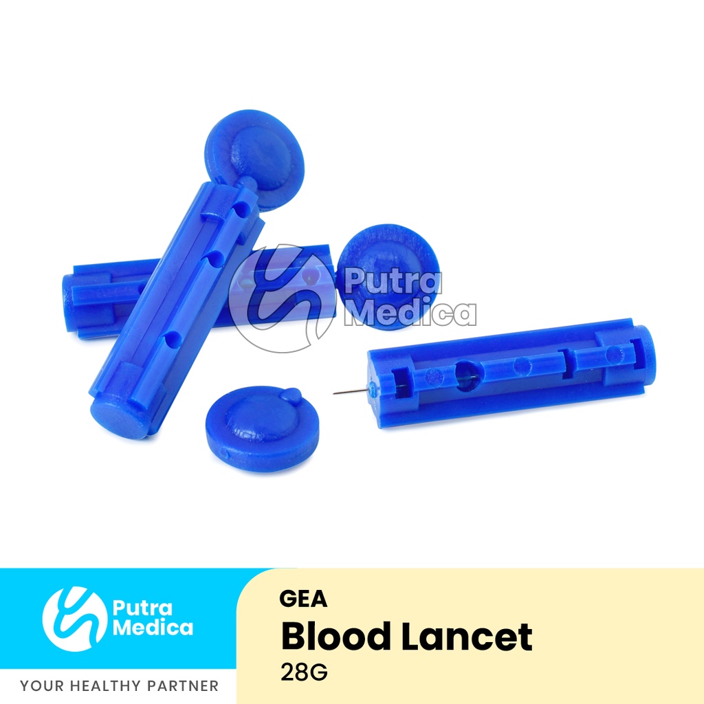 Blood Lancet 28G - 1 Box / Jarum Bekam Pengambil Darah