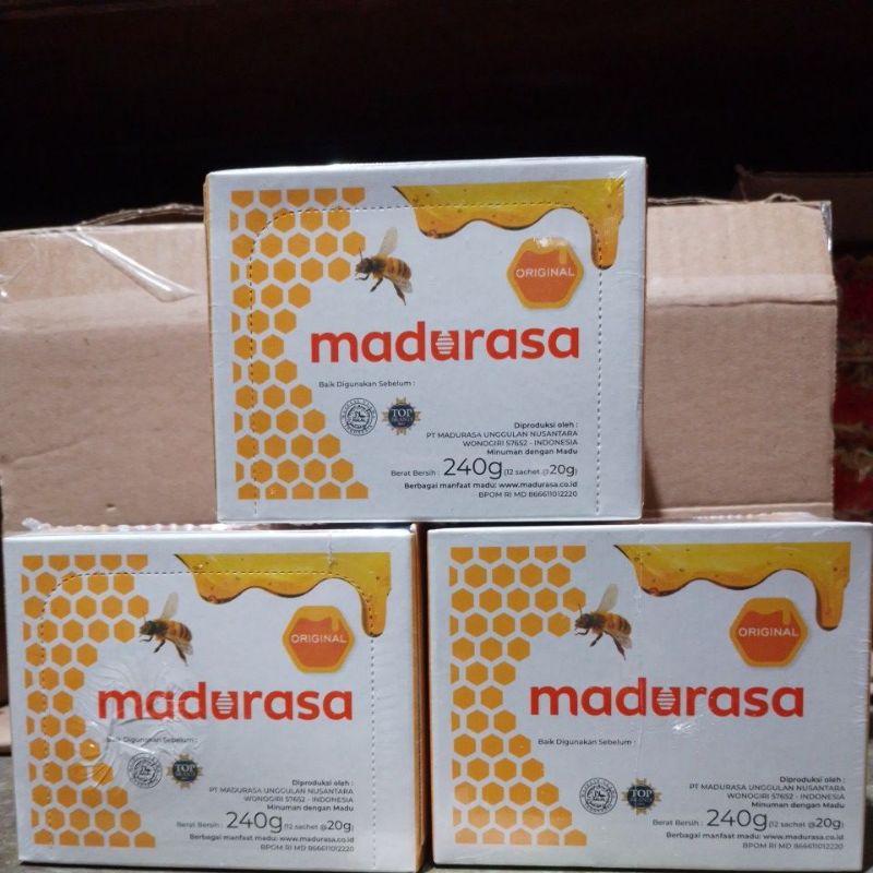 

madurasa original 240g isi 12 sachet