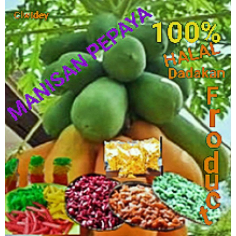 

cemilan manisan pepaya 250 gr