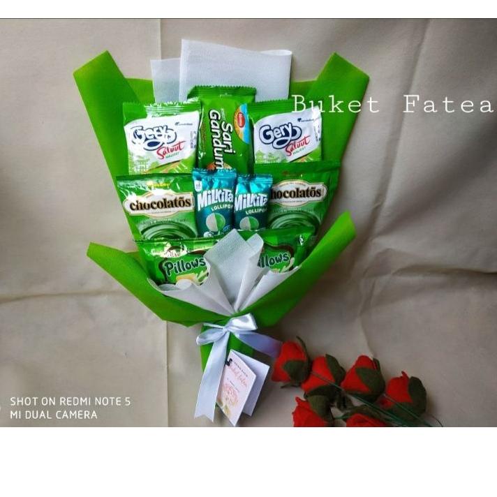 

READY ✅Bucket B18 buket snack murah buket jajan wisuda ungu|KD5