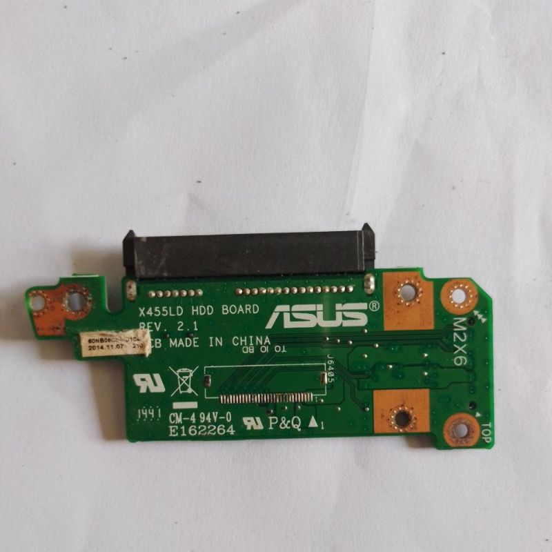 Jual Childboard HDD hard disk Harddisk Board laptop Asus X455L a455l