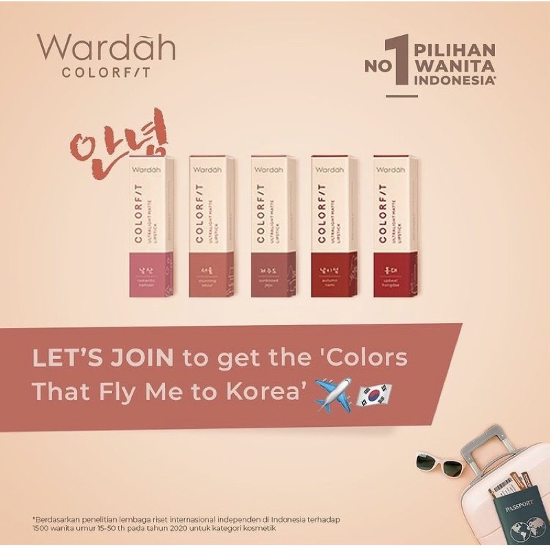 WARDAH COLORFIT ULTRALIGHT MATTE LIPSTICK