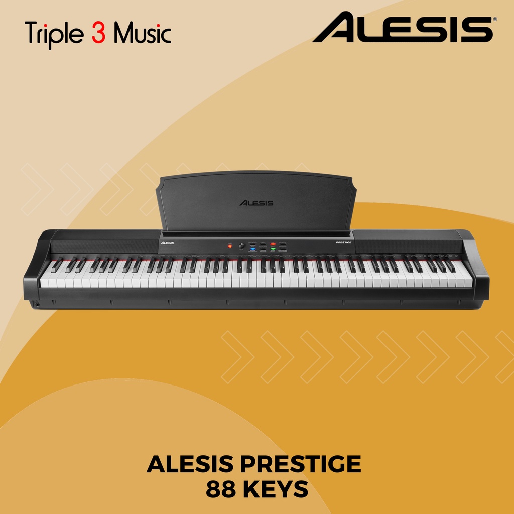 Alesis Prestige 88-key Digital Piano with Graded Hammer-action Keys