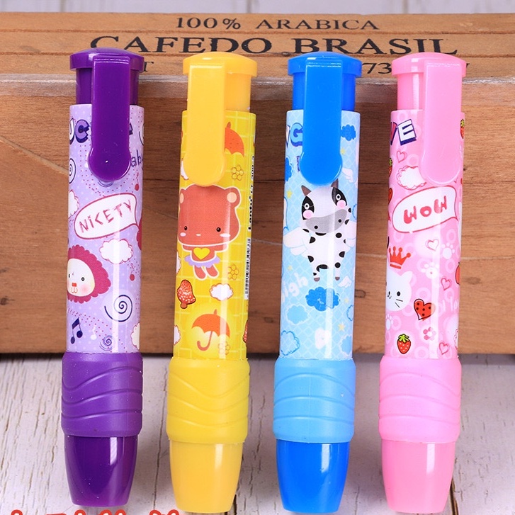 PENGHAPUS MEKANIK PENSIL MOTIF SANRIO KUROMI MELODY / PENGHAPUS PENSIL MEKANIK / PENGHAPUS KARAKTER