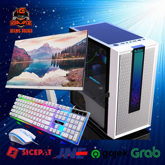 Full Set Monitor 24&quot; GAMING Intel Core i5 10400F /GTX 1650 4GB/ Streaming-Editing MANTULLL
