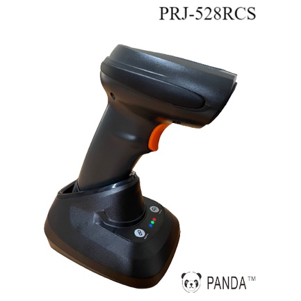 Cordless 2D Wireles Bluetooth 2.4G Panda Barcode Scanner With Display