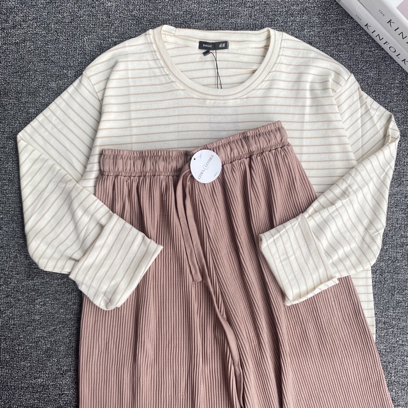 ONE SET Setelan Kaos dan Kulot-St Milo-KL Milo