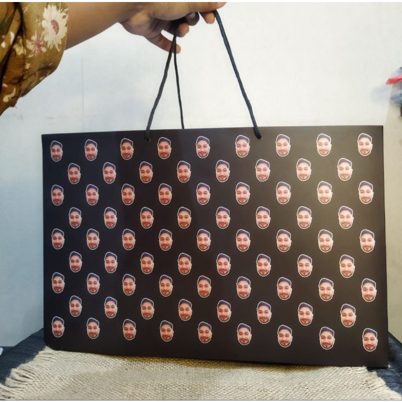 

Paperbag custom edisi ultah