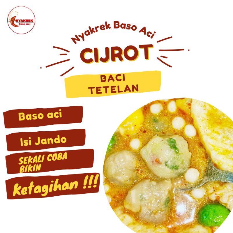 

Baso Aci Instan Bakso Aci Instan Cilok Kuah Baso Aci Isi Tetelan Sapi Makanan Instan halal Cijrot