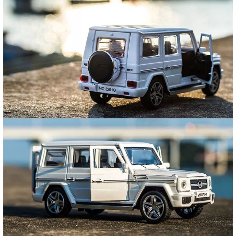 DIECAST Mobil Mercedes Benz AMG G65 Miniatur Die-cast Mobil Skala 1:32