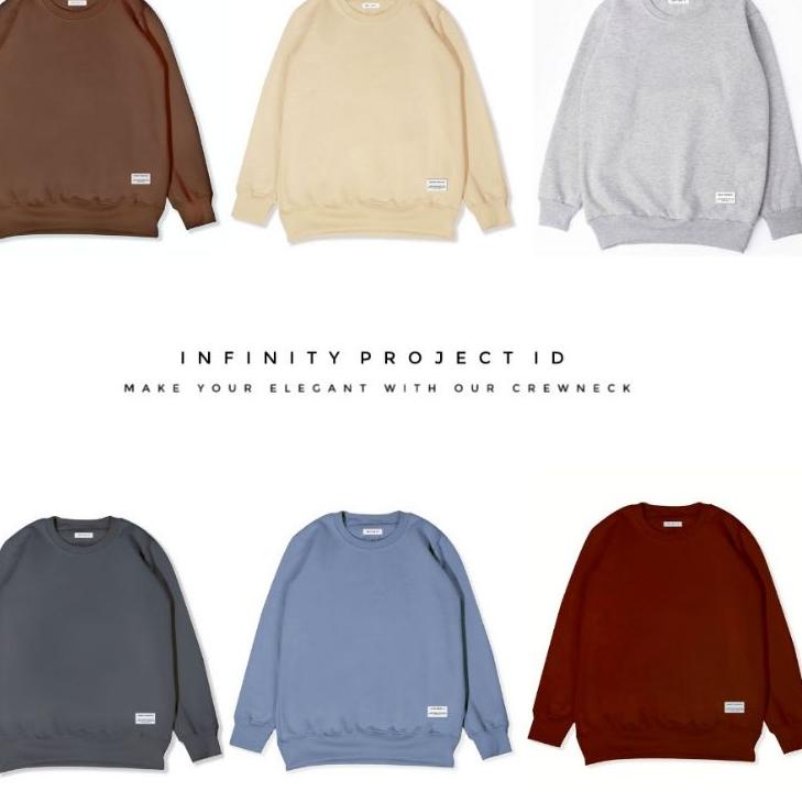 SWEATER POLOS DENIM M-L-XL | CREWNECK POLOS DENIM UNISEX • NAD.18Oc22ᵂ