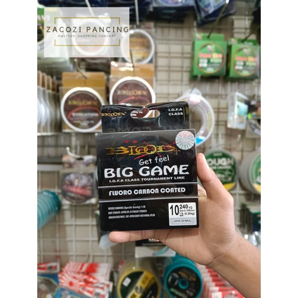 Senar Pancing Nylon Big Game Fluoro Carbon