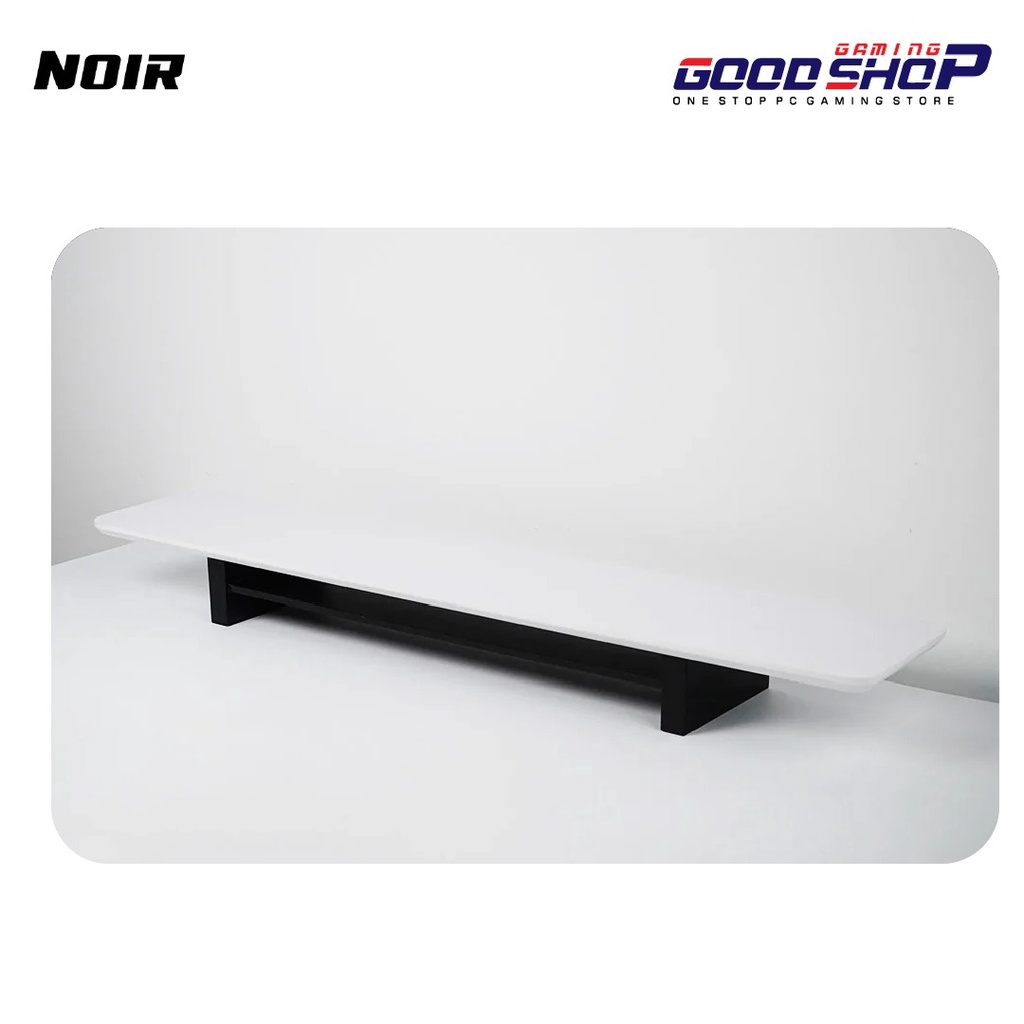 Noir Desk Shelf / Monitor Stand Riser -