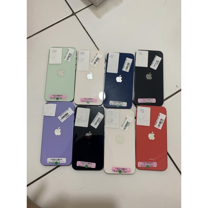 [ Hp Bekas / Second ] Iphone 12 Mini 64Gb / 128Gb / 256Gb Second Fullset - 128Gb, Black - Handphone 