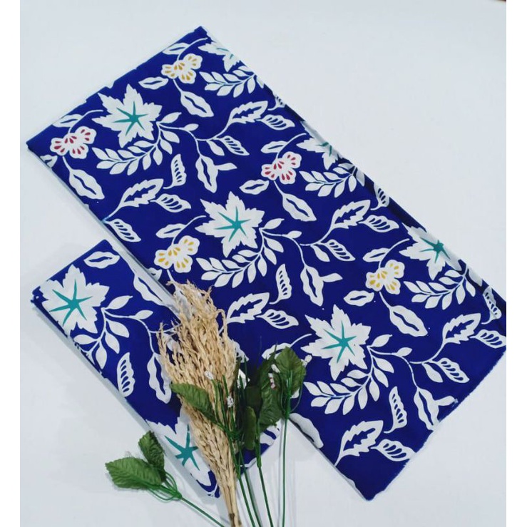 Kain Batik Biru Kain Batik Cap Biru Bahan Batik Biru Kain Batik Cap Colet Biru Batik Cap Garutan Bat