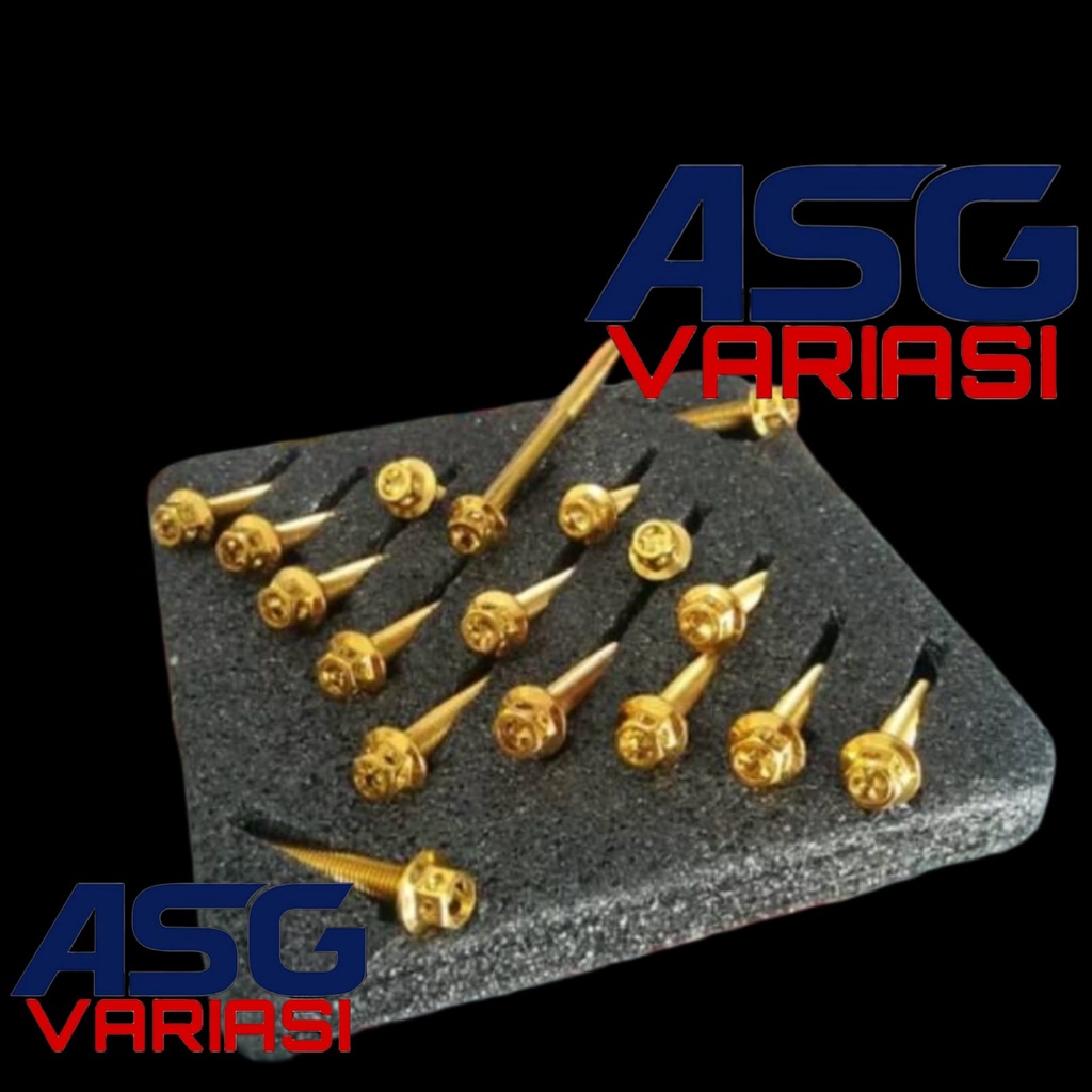 BAUT PROBLOT MOTOR HONDA BEAT SCOOPY CVT BAUT PROBOLT VARIASI HENG FLOWER THAILAND