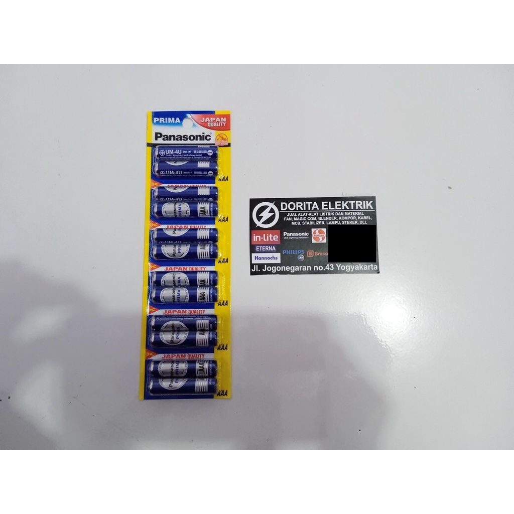 BATERAI PANASONIC PRIMA AAA TYPE UM-4U/2B12