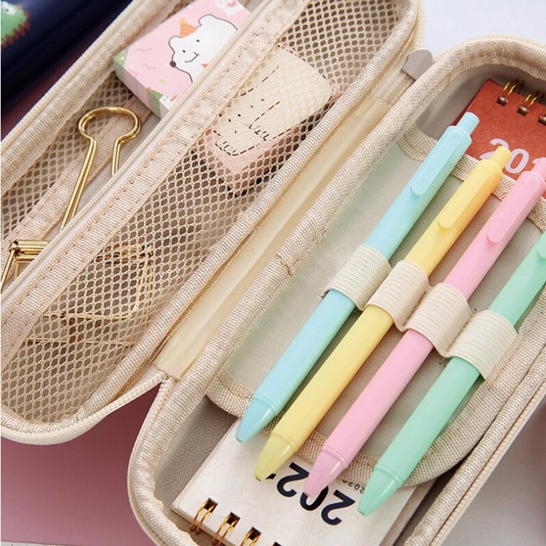 Tempat Kotak Pensil Anak Karakter Lucu unik 3D Timbul Waterproof CS010
