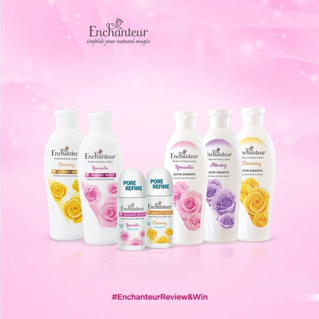 ★ BB ★  Enchanteur Perfumed Body Lotion 100ml - 400ml