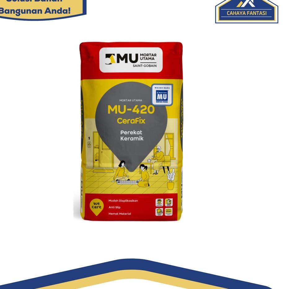 Ready Stock,, MU 420 Cerafix Perekat Keramik .