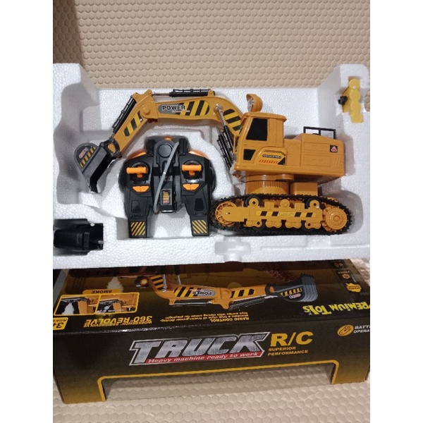 Mainan remot control excavator 17617