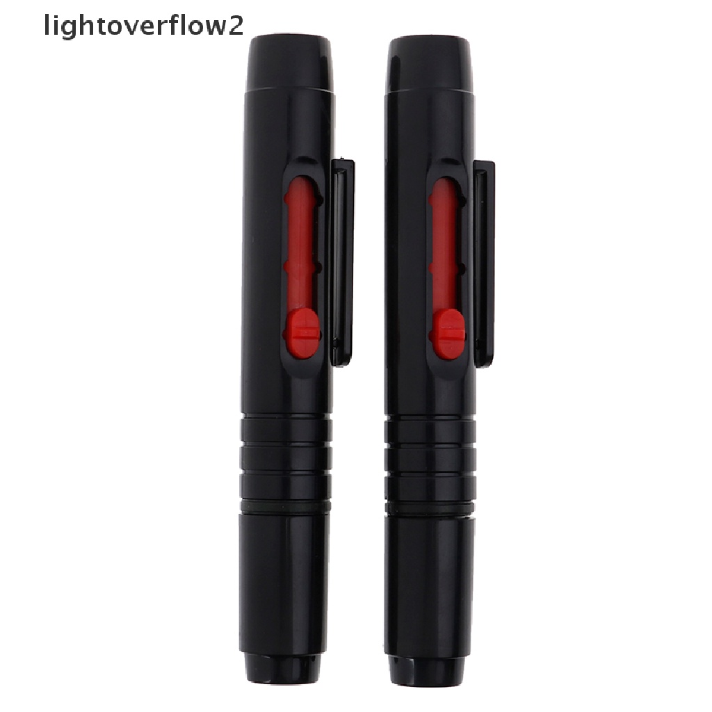 (lightoverflow2) 2pcs Pen Brush Pembersih Lensa Kamera Portable