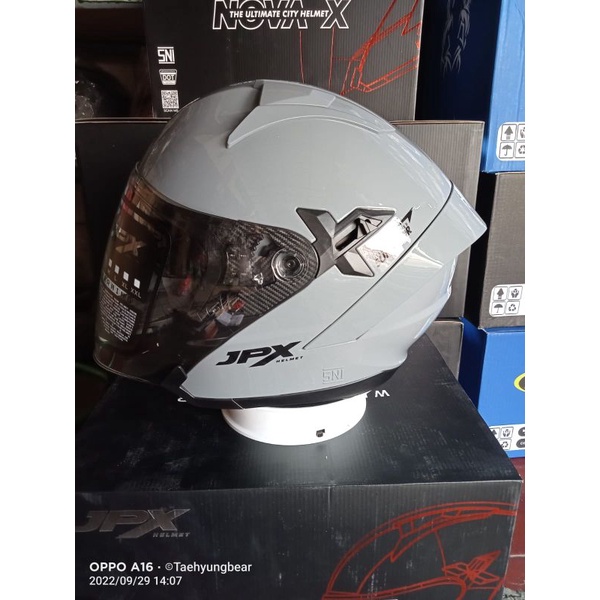 Helm JPX nova x stone grey ready