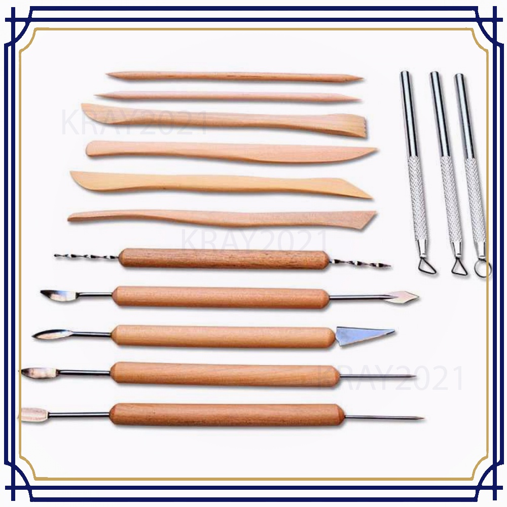 Set Pisau Ukir Seni 14 in 1 Crafting Art Knife -AT835