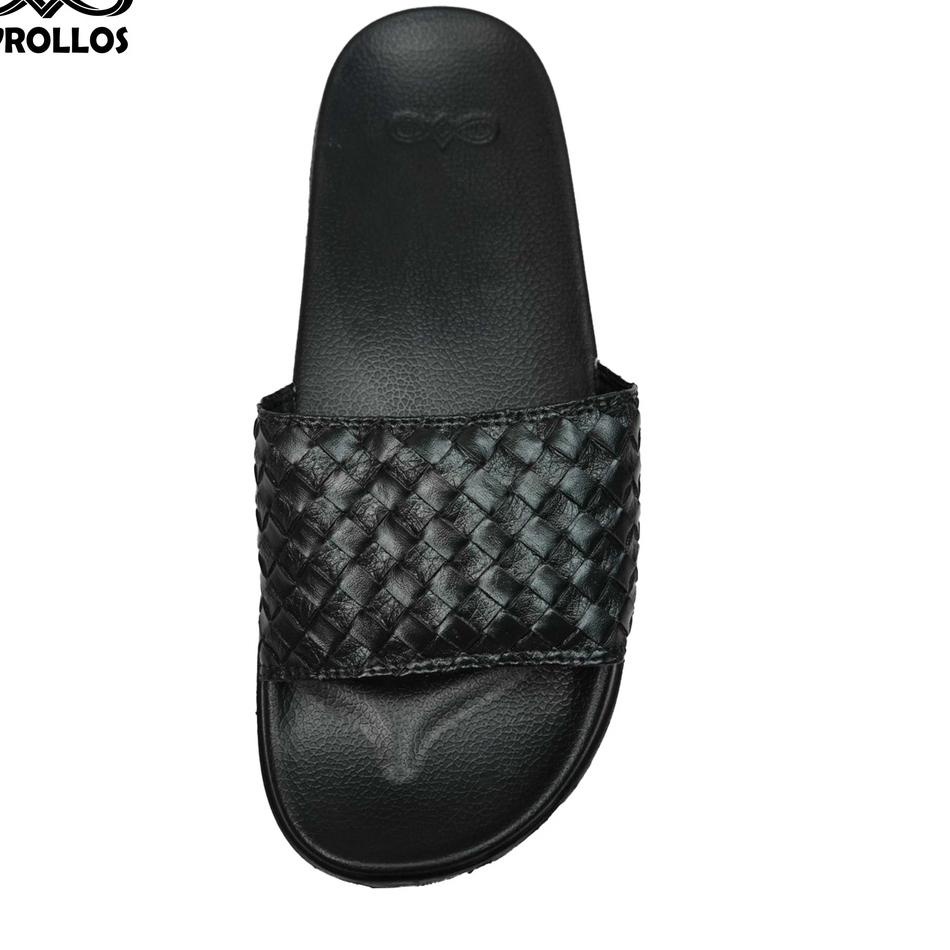 SANDAL SLIDE PRIA SENDAL FLIP FLOP – NEVA BLACK "JTH.18Oc22p"