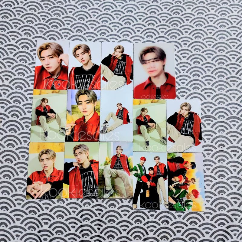 Enhypen Manifesto World Tour Merchandise Sunghoon Trading Card TC Lenticular Lenti MD Photocard PC