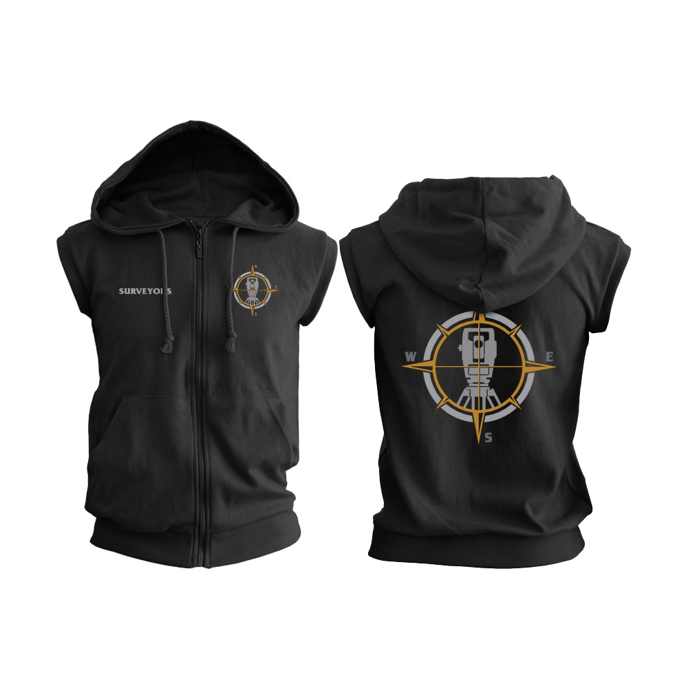 JAKET ROMPI SURVEYOR INDONESIA - BAHAN FLEECE