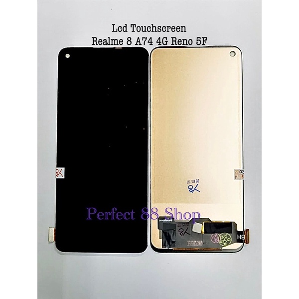 LCD TOUCHSCREEN OPPO A74 4G - REALME 8 - REALME 8 4G - REALME 8 PRO - RENO 5F - OPPO A95 KOMPLETE