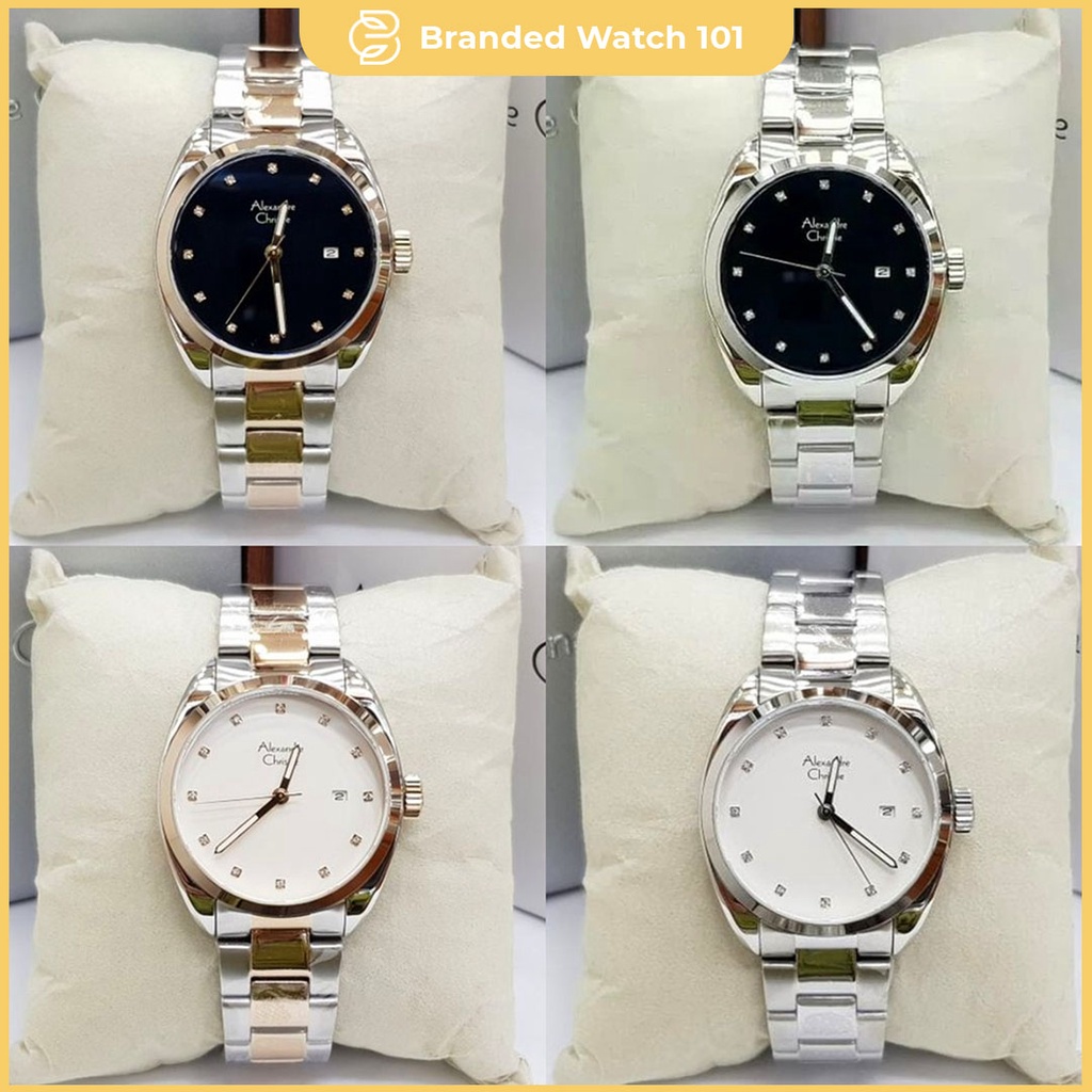 ORIGINAL Jam Tangan Wanita Alexandre Christie AC 8534 / AC8534 Garansi 1 Tahun