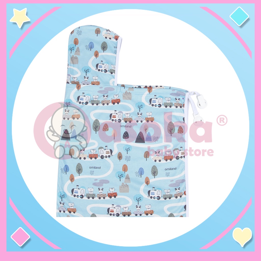 Omiland Baby Blanket On The Go Animal Train Series - OB12141 / OB12142 ASOKA