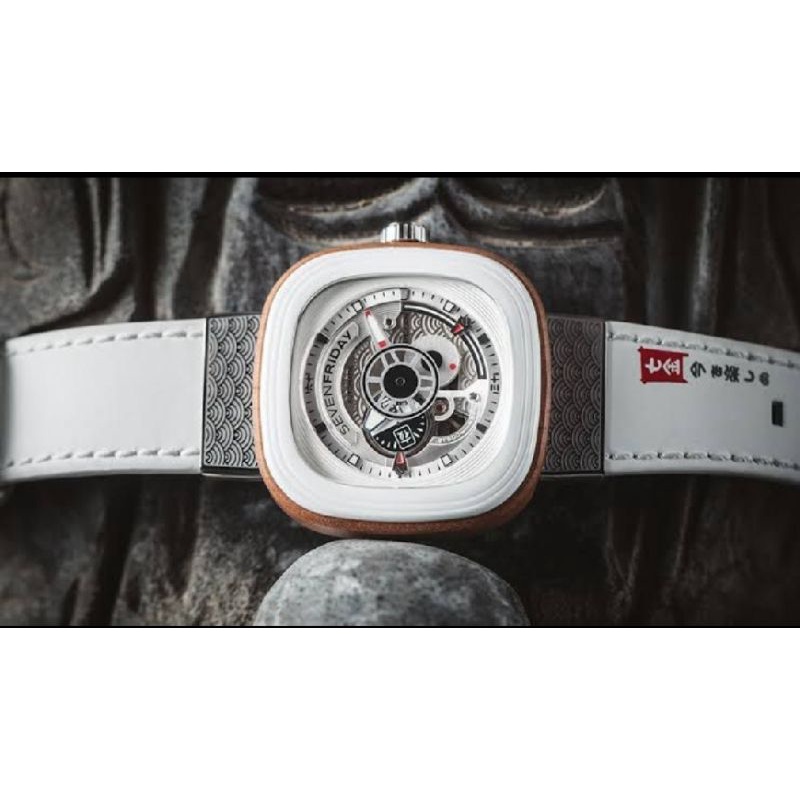 Jam Tangan Seven Friday P1B 03 White Limited Edition