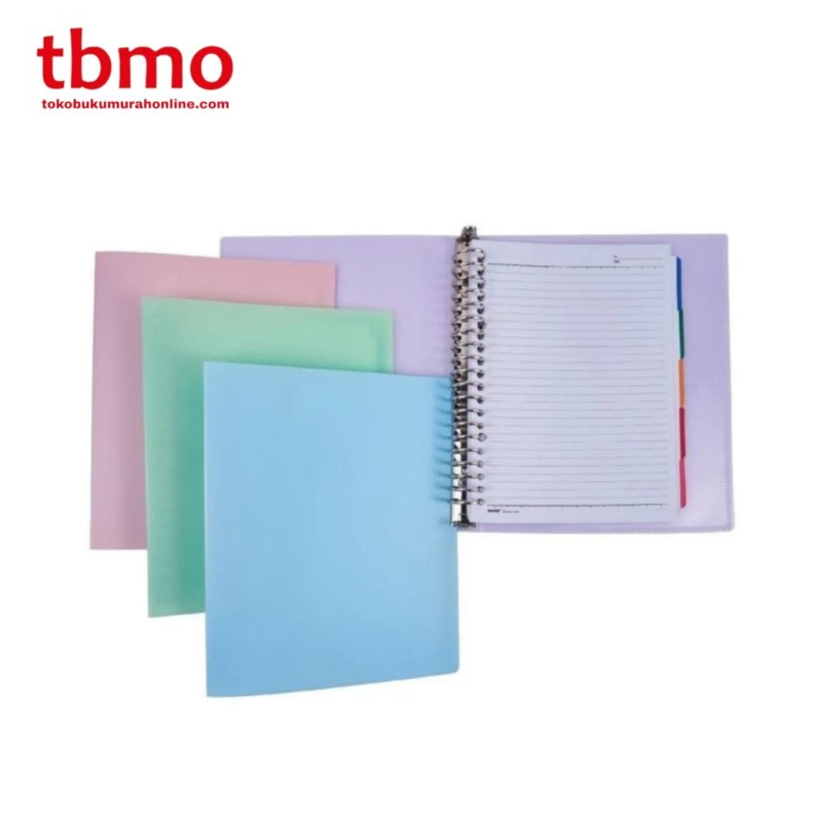 

TBMO BINDER NOTE A5 HORE PASTEL M0963