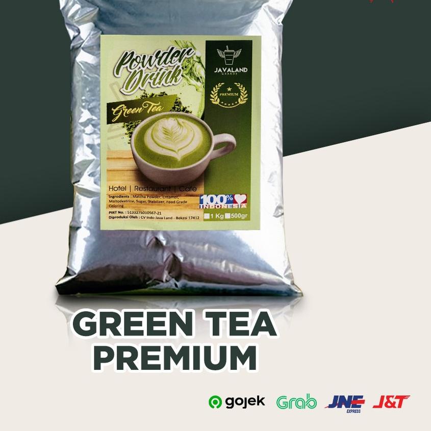 

limited STOCK!Bubuk Minuman Premium Green Tea Javaland Grande 1kg|KD4