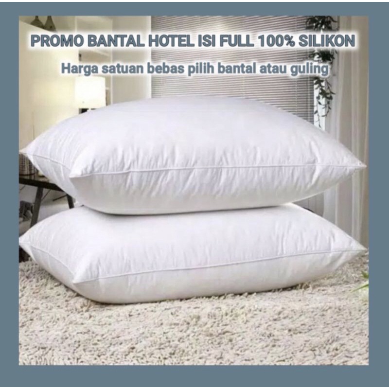 Bantal Tidur Kepala Hotel Bintang 5 FULL Slikon Murah Meriah