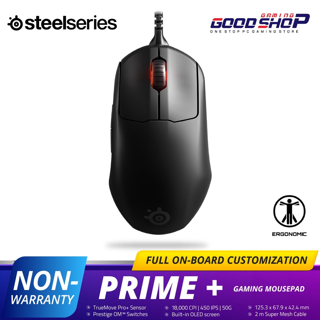 SteelSeries Prime+ Tournament-Ready Pro Series (NON WARRANTY)