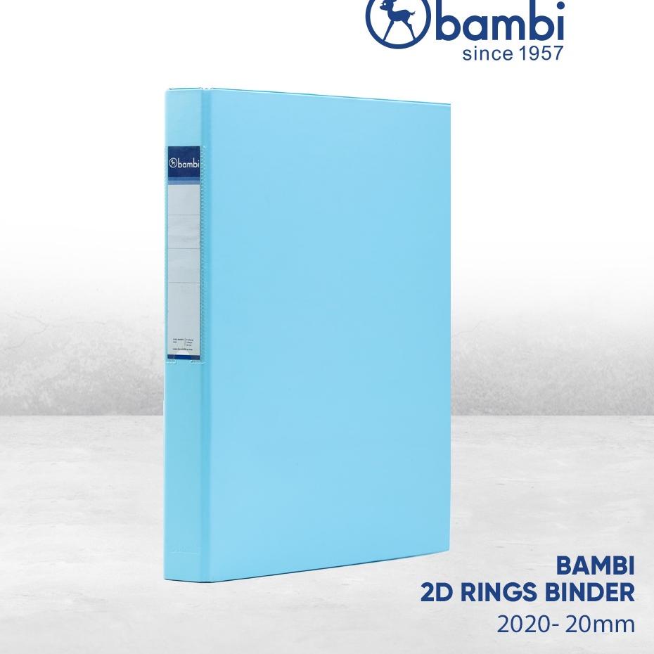 

New스 Binder Bambi 2 Ring Folio 2020 35mm Koleksi pocard sleeve pocket .. ..