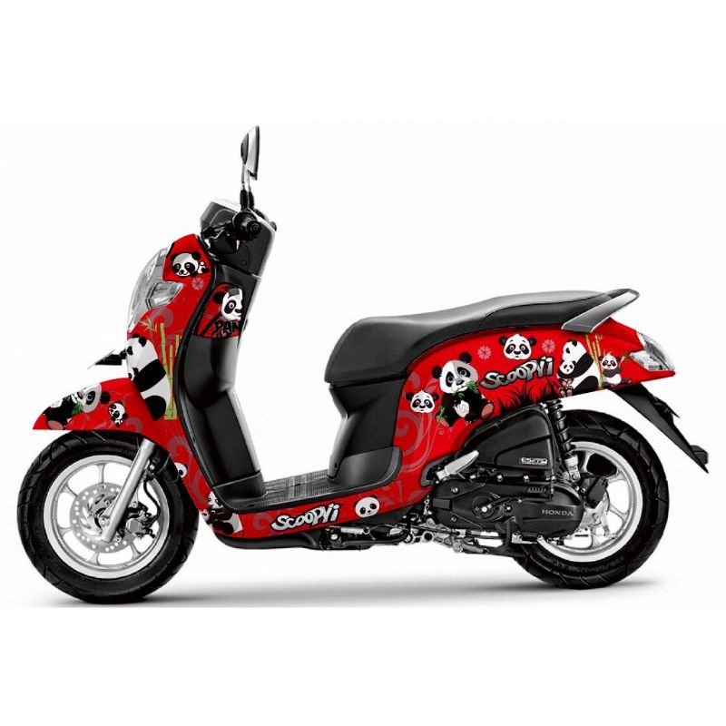 Decals stiker Scoopy Stylish 2020 Fullbody Sticker New Scoopy 2017 - 2020 Full Body Decal Scoopy new