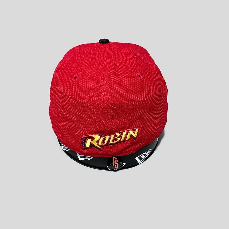 TOPI NEW ERA ORIGINAL 5950 DE ROBIN RED BLACK