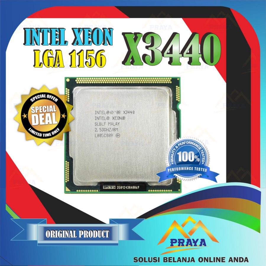 PROCESSOR INTEL XEON X3440 LGA1156 LGA 1156