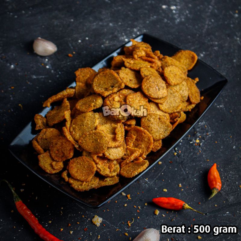 

Aneka Snack Cemilan Sosreng Sosis Goreng Kiloan 500 Gram