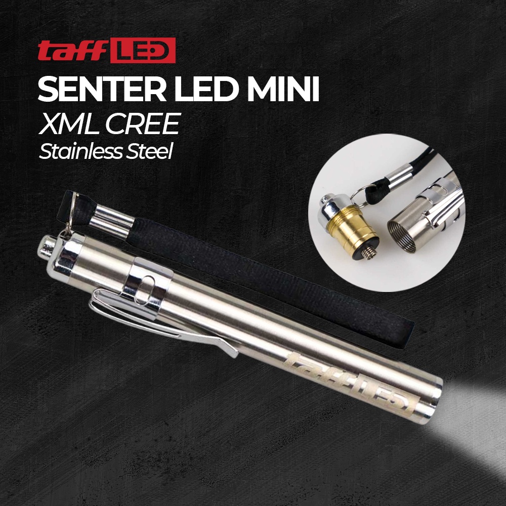 Senter LED Mini XML Cree - OMFL2MSV Silver