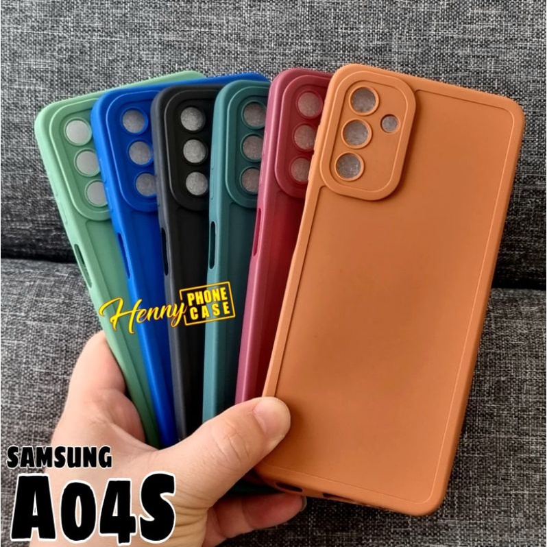 SAMSUNG A04S CASE PRO CAMERA CASING SOFTCASE SILIKON