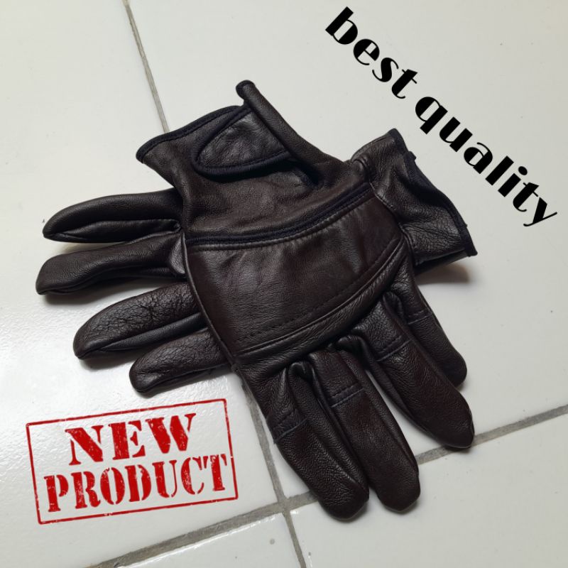 sarung tangan motor/sarung tangan motor pria/sarung tangan pria kulit/sarung tangan pria bahan kulit